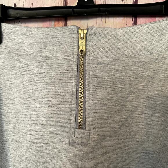 Adidas Neo X Selena Gomez Skirt Womens Large Grey Jersey Mini Casual A-Line - Picture 3 of 6